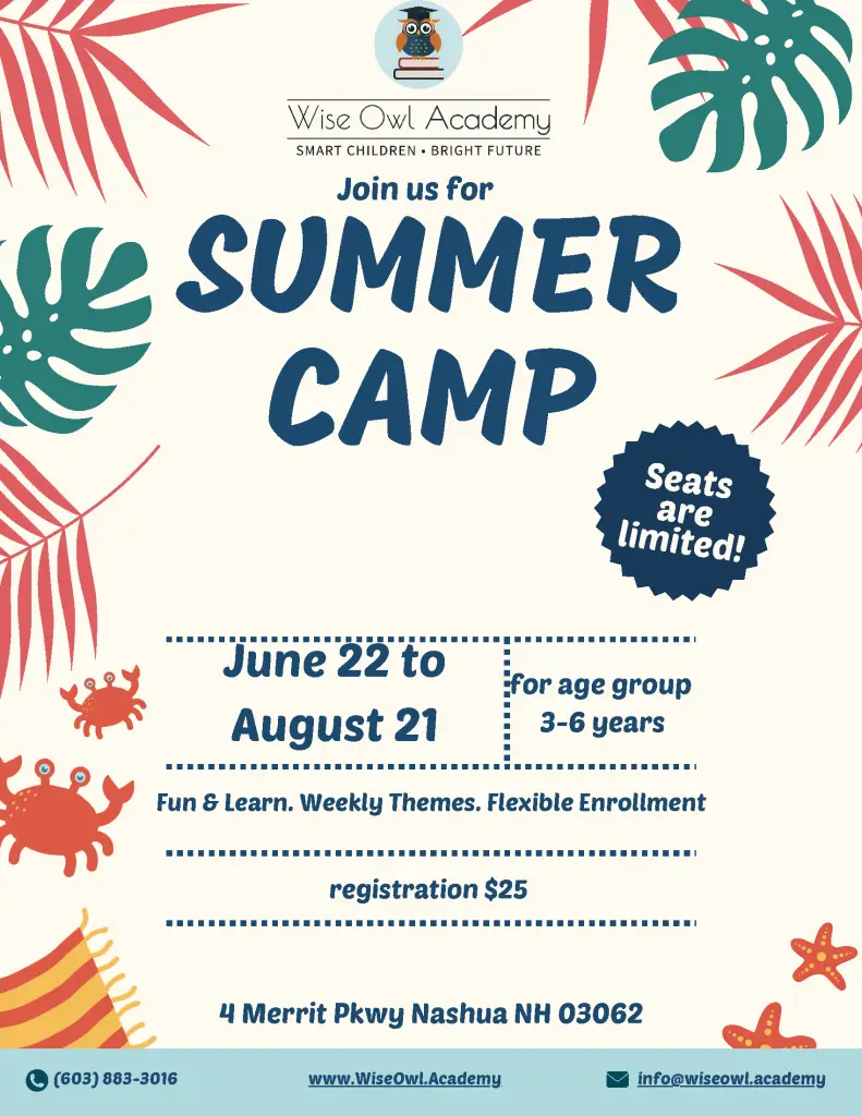 Summer Camp Flyer 2026 Page 1